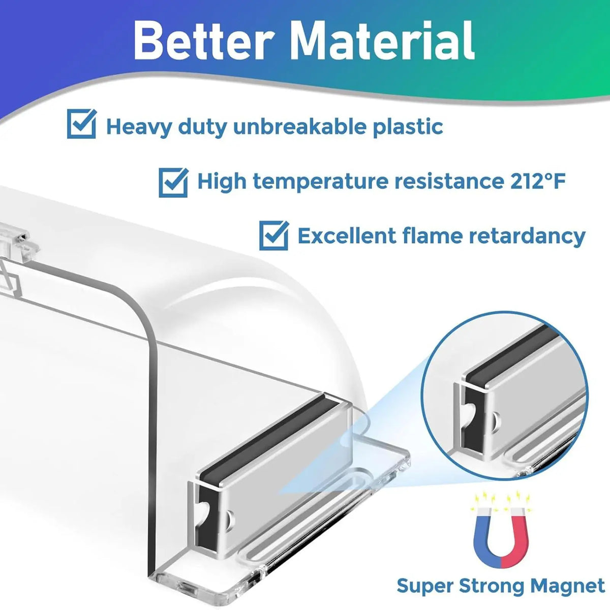 Magnetic Ceiling Vent Deflector Extendable Anti-direct Blowing Air Zpaxo