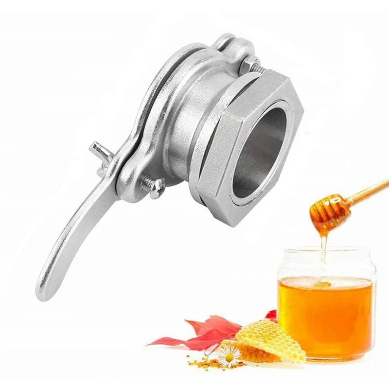 Stainless Steel Beekeeping Equipment Honey Gate Valve Bee Extractor Zpaxo