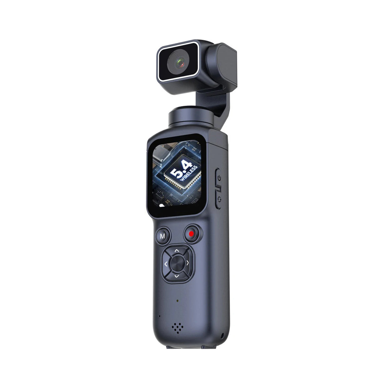 Wifi 4K Vlogging Camera 1 72-inch Touchscreen Mini DV Video Recorder Zpaxo Black