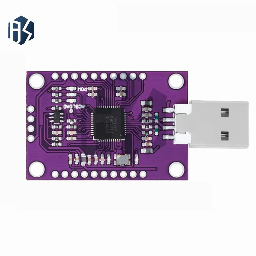 ‌FT232H USB 2.0 Multiprotocol Bridge Module – JTAG/UART/SPI/I2C Converter for FPGA, MCU Debugging Zpaxo