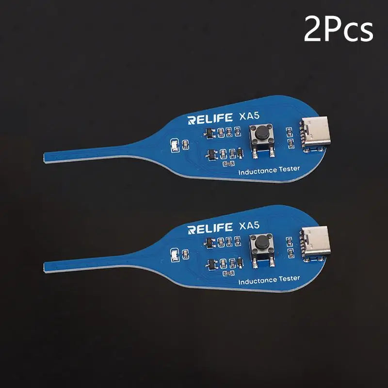 1/2PCS XA5 Motherboard Coil Tester Inductor Detector Tool For PC Repair Electromagnetic Induction Quick Fault Check Zpaxo 2Pcs