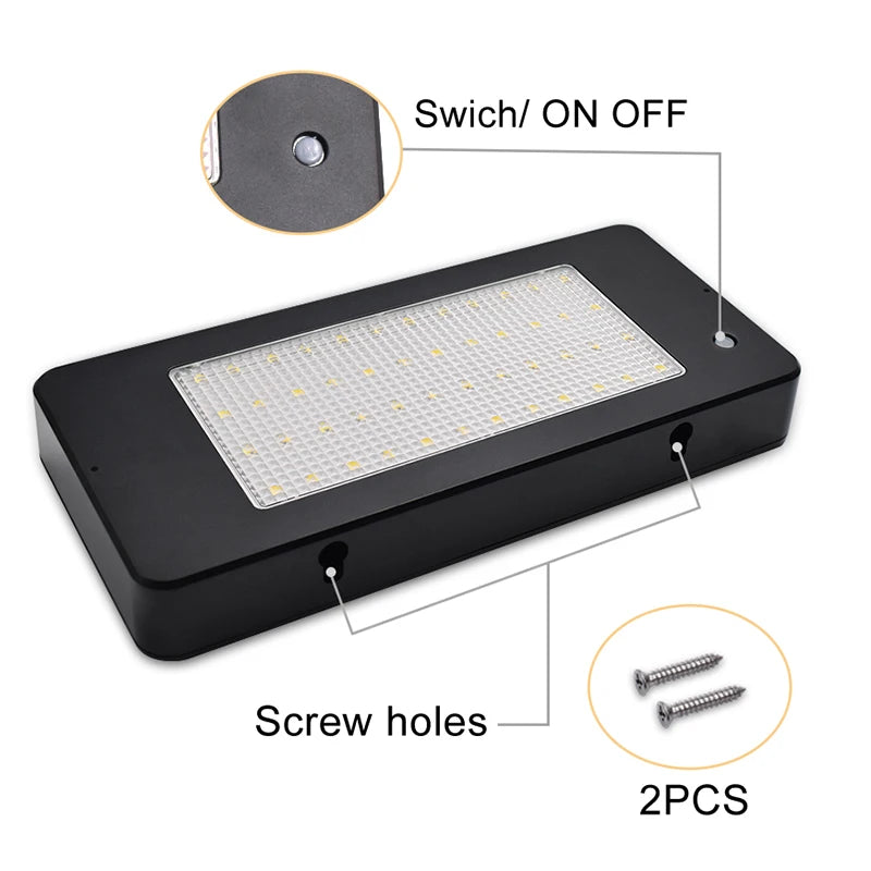 Outdoor Solar Lamp1100Lm 48LED Security Lights Motion Sensor Zpaxo