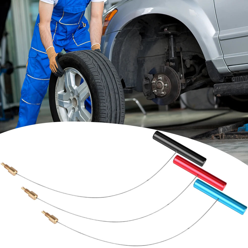 Tire Valve Stem Puller Motorcycle Accessories Rod Tube Tyre Changing Zpaxo