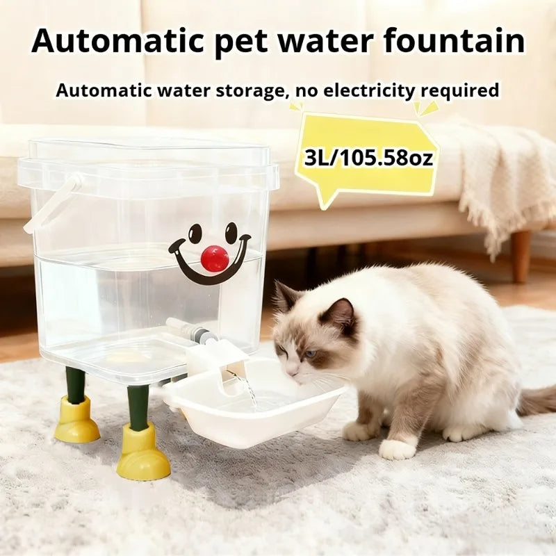 Automatic Pet Water Dispenser No Battery Plug Needed Easy Zpaxo