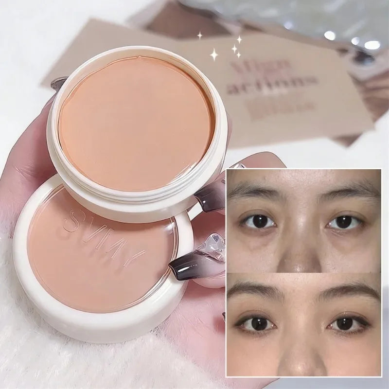 Waterproof Sweatproof Concealer Cream Single Coverage Dark Eye Zpaxo