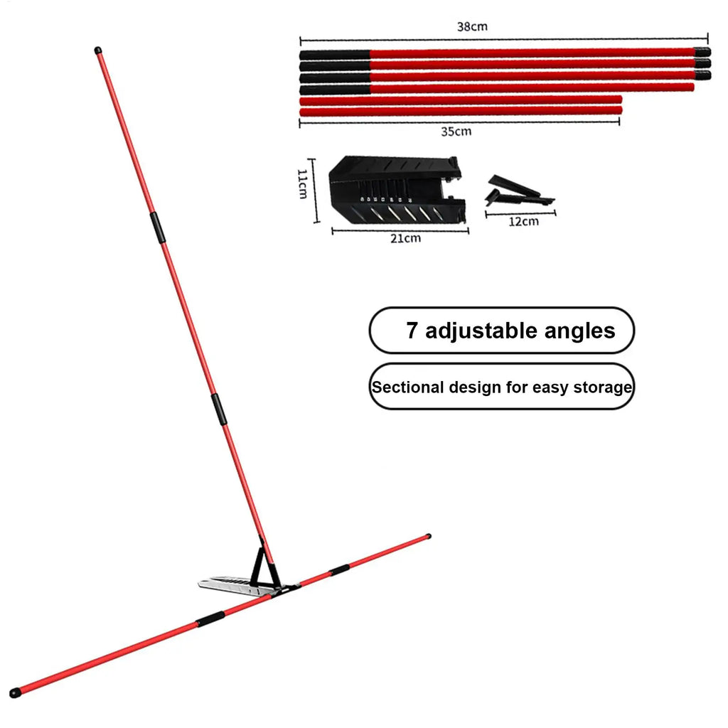 Golf Swing Alignment Rod Sticks Holder Angle Adjustment Postures Zpaxo