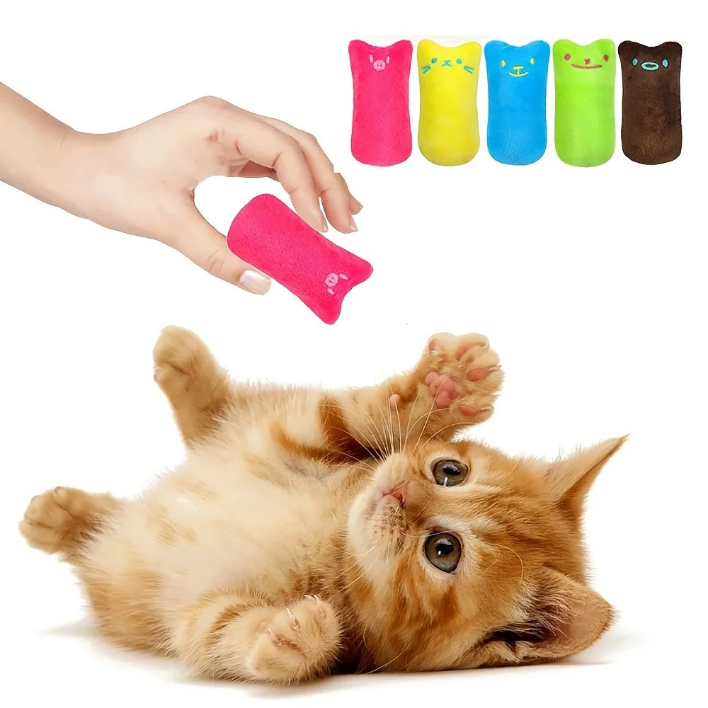 Random Catnip Cat Toys Pillow Interactive Toy Pet Supplies Thumb Zpaxo 1PC Random Color