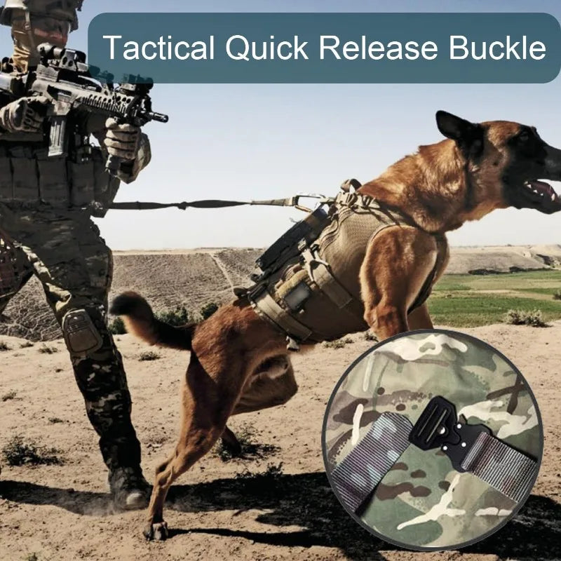 Tactical Belt Buckle Military Combat Training Quick-release Alloy Zpaxo