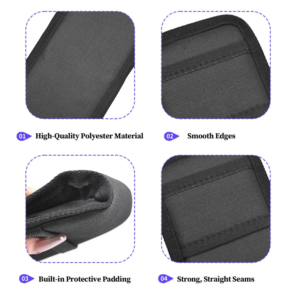 2-Pack Ratchet Strap Protectors Polyester Protective Pad Tie Down Zpaxo