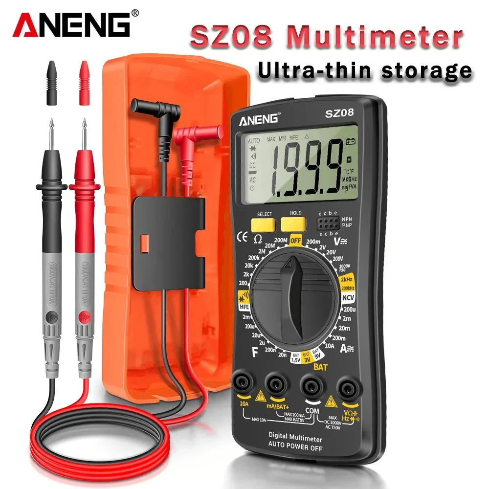 ANENG SZ08 Digital Storage Professional Meter Auto Handhold Testers Zpaxo