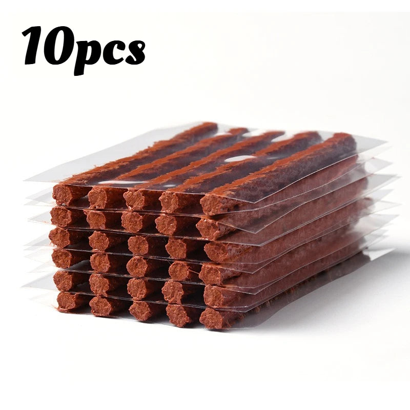 Car Tire Repair Tool Tubeless Tyre Puncture Plug Studding Rubber Zpaxo 10pcs