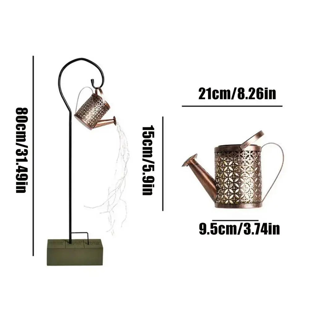 Outdoor Solar Lanterns Waterproof Watering Can Light Decorative Zpaxo S China Mainland