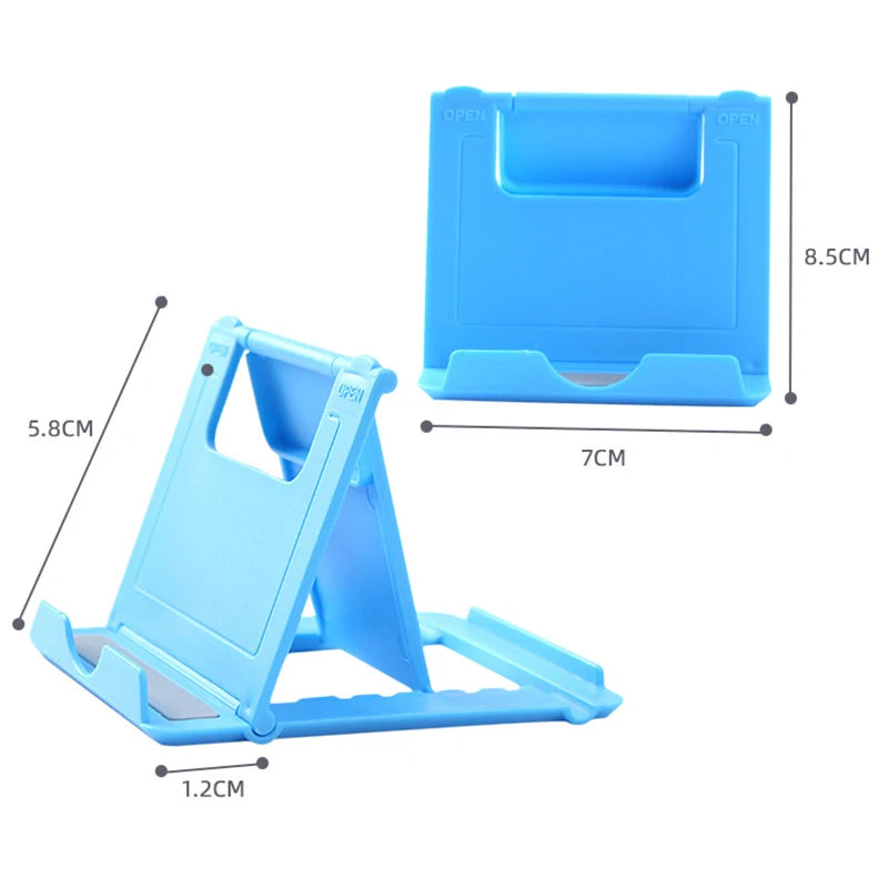 Universal Folding Mobile Phone Stand Table Adjustable Phone Holder Desktop Stand For iPhone Samsung Huawei Tablet Desktop Holder Zpaxo