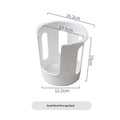 Multifunctional Bowl Storage Rack Dish Kitchen Tableware Draining Zpaxo White
