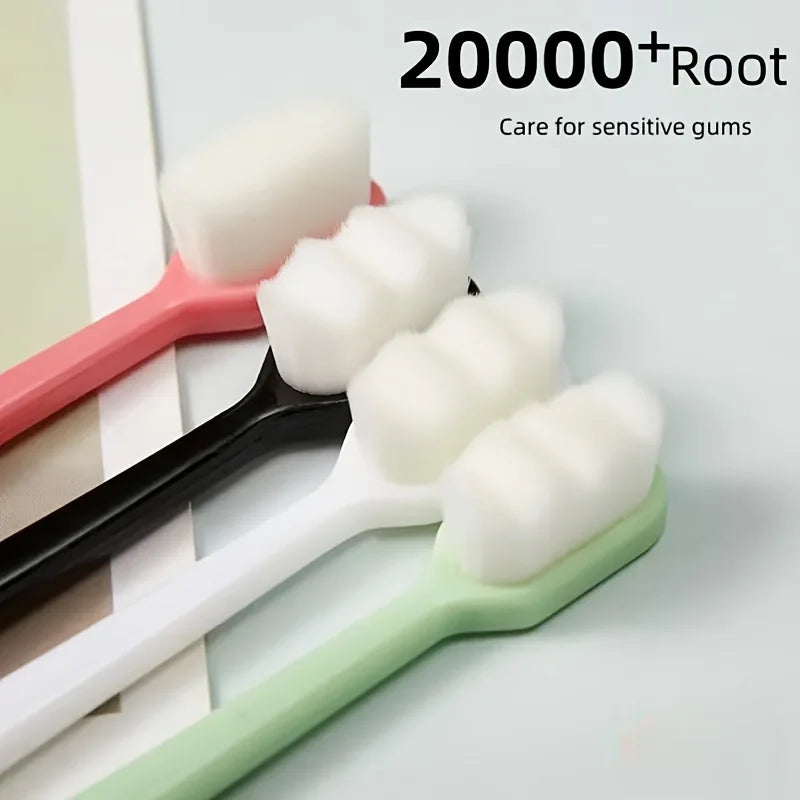 Ultra-soft Manual Toothbrush 20 000 Bristles Sensitive Gums Teeth Zpaxo