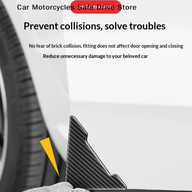 2 4pcsCar Door Corner Anti-collision Covers Protection Cover Auto Zpaxo