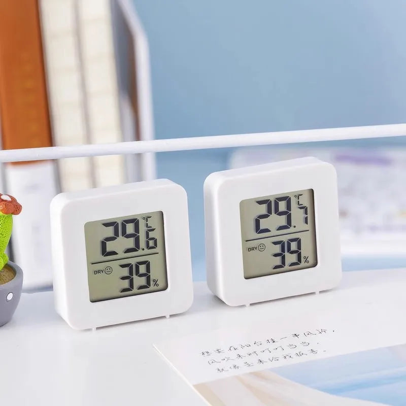 Rechargeable Digital Thermometer Hygrometer Indoor LCD Electronic Monitor High-precision Intelligent Digital Thermometer Zpaxo