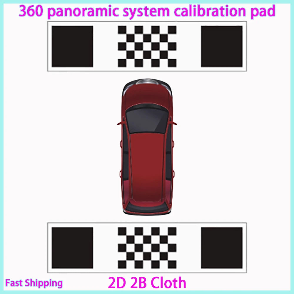 Calibration Cloth Car 360 Panoramic Image System Debugging Zpaxo