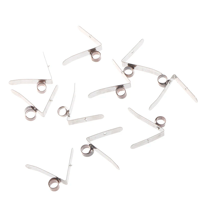Carbon Brush Holder Dia Constant Force Spring Clip Assemblies 8x10mm Zpaxo