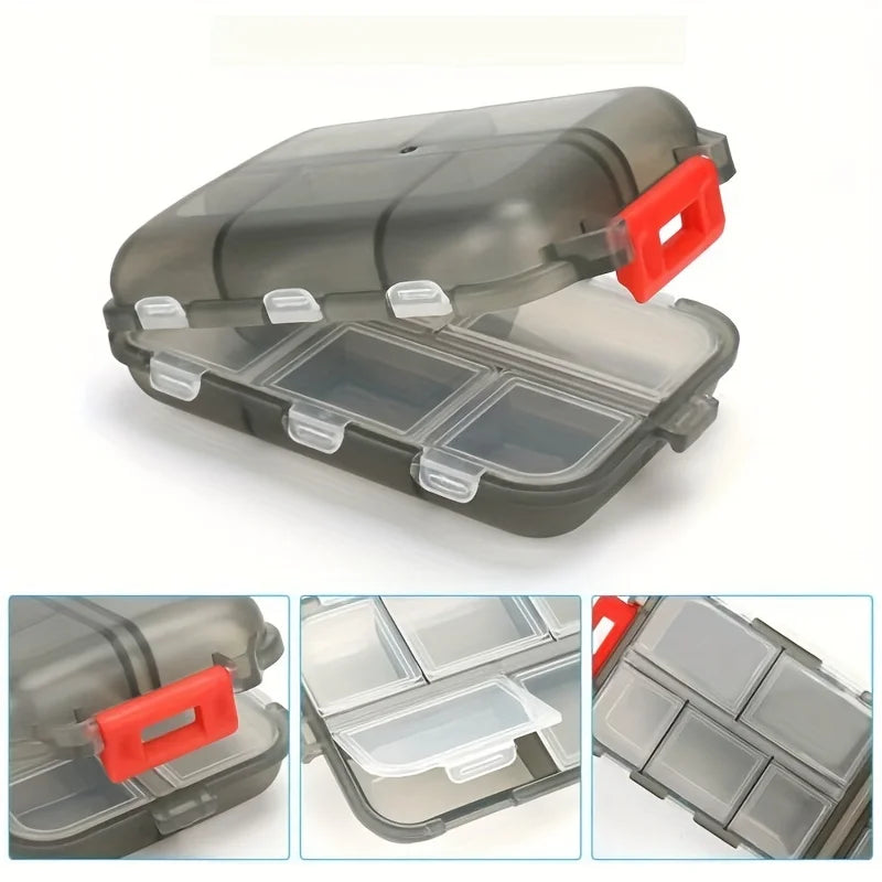 Tcare Travel Pill Organizer Moisture Proof Pills Box Pocket Purse Zpaxo