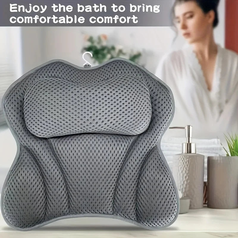 Comfortable Bathtub Pillow Designed Bathtubs Adjustable Design Fits Zpaxo