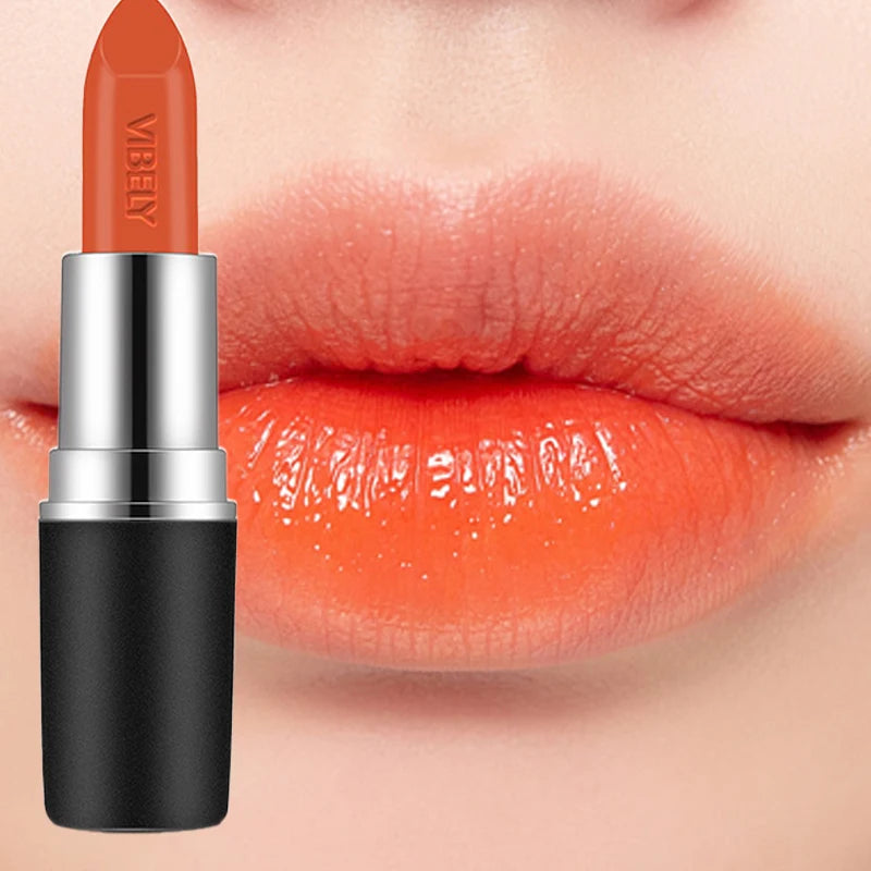 Frosted Sexy Lipstick 29 Matte Velvet Waterproof Lip Stick Non-fading Zpaxo 14