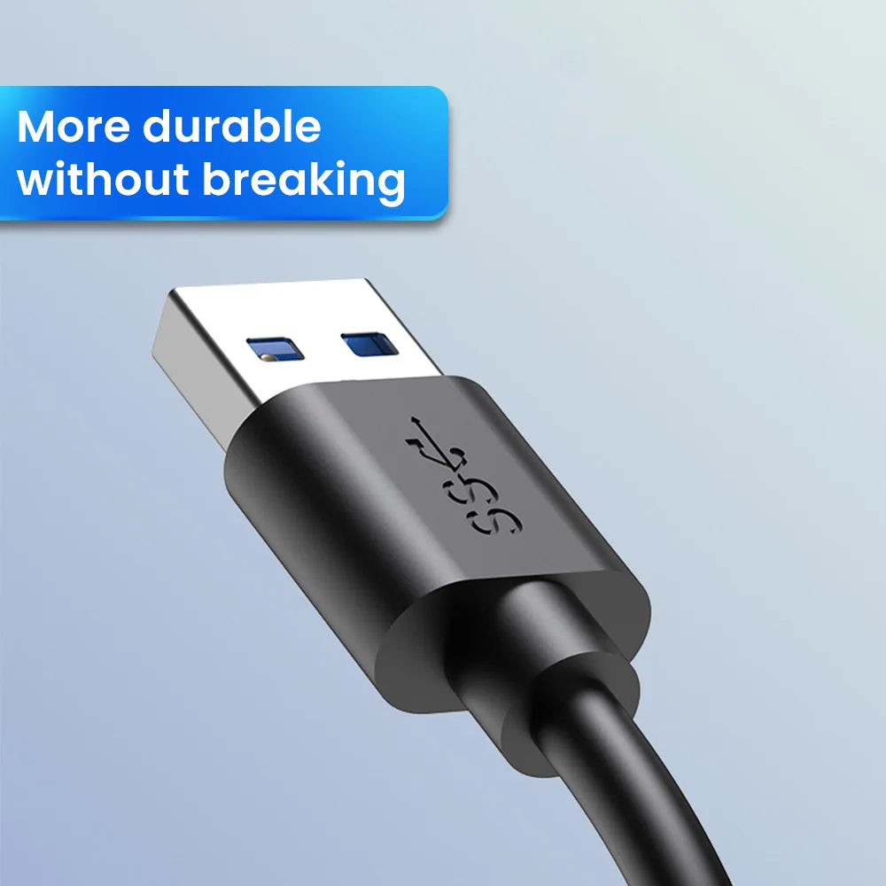 4 Ports USB 3 0 HUB Splitter Speed Multi 2 Adapter Expander Cable Zpaxo