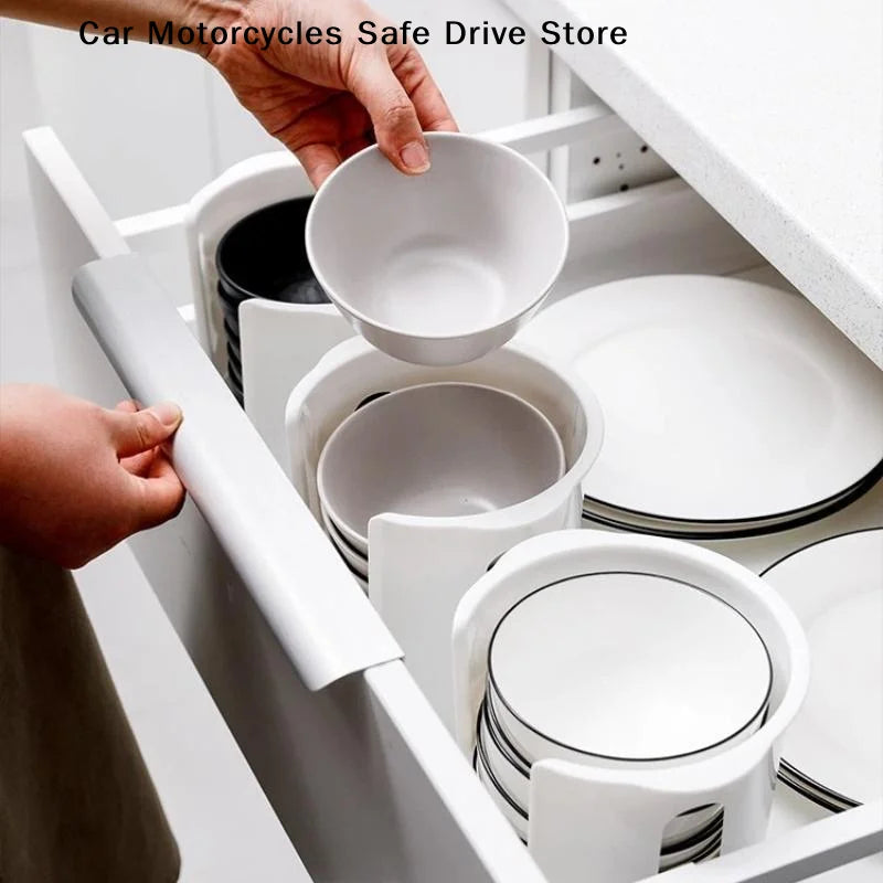 Multifunctional Bowl Storage Rack Dish Kitchen Tableware Draining Zpaxo