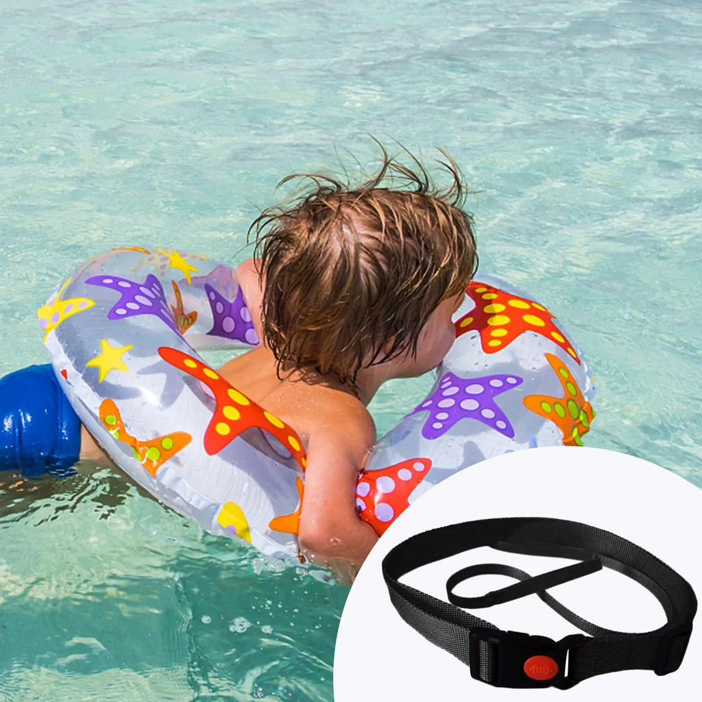 Swim Training Belt Adjustable Swimming Leashes Strap Secure Tether Zpaxo