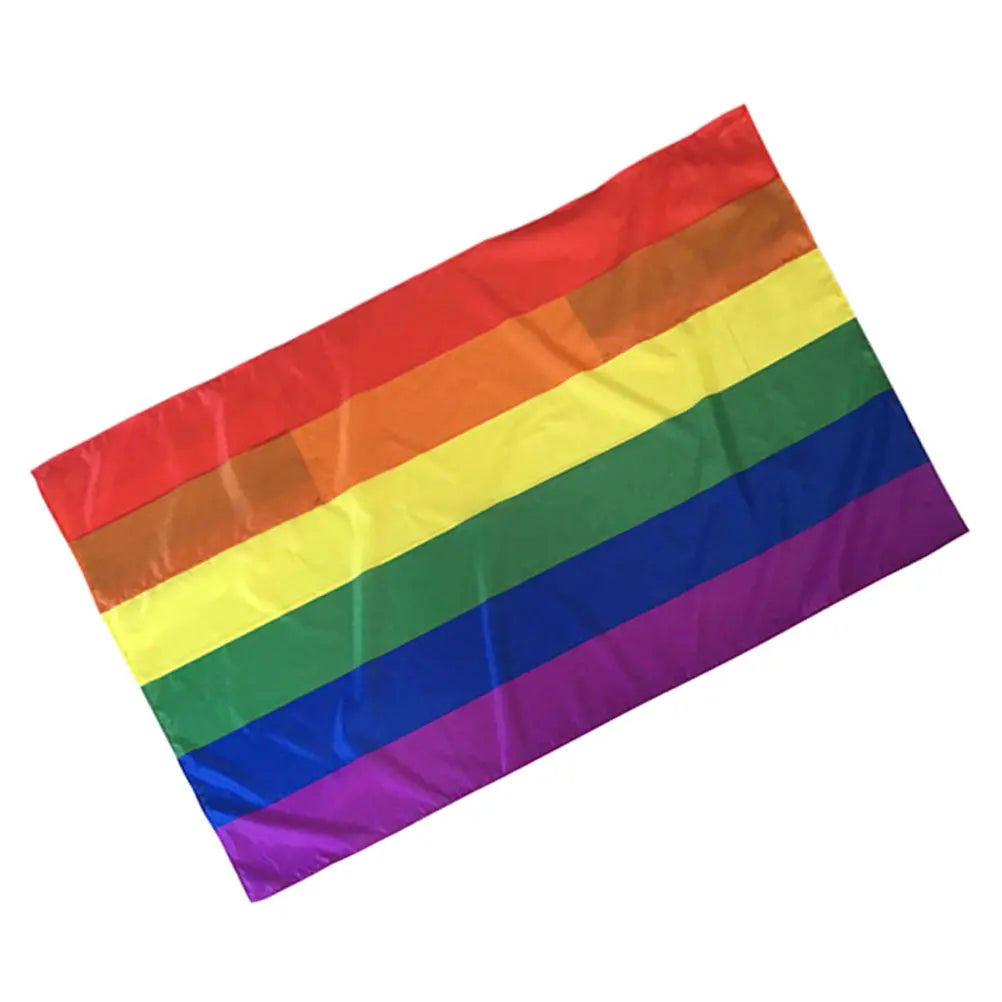 Polyester Cape Cloak Easy Wear Bright Rainbow Design Pride Parades Zpaxo