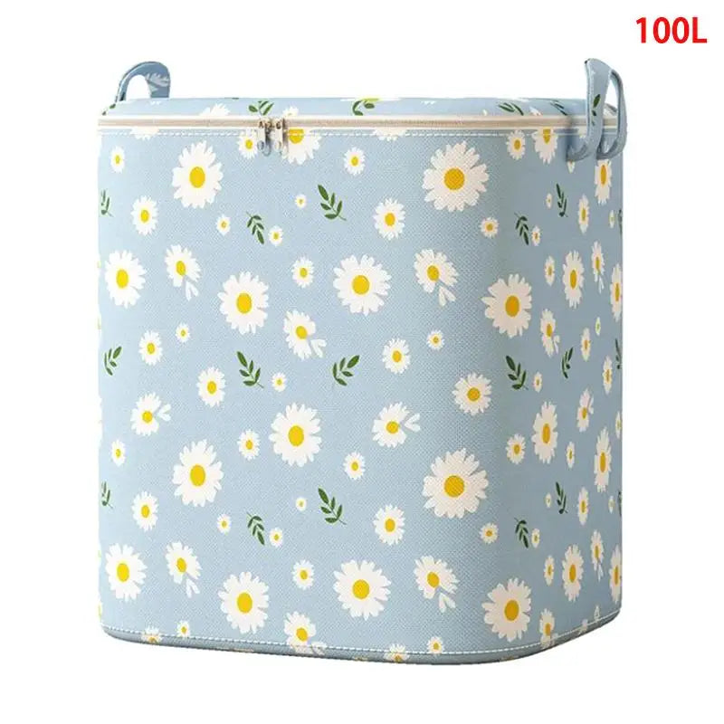 CMExtra Large Storage Box Lid Modern Space Saving Design Durable Zpaxo A 100L