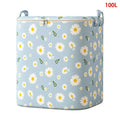 CMExtra Large Storage Box Lid Modern Space Saving Design Durable Zpaxo A 100L