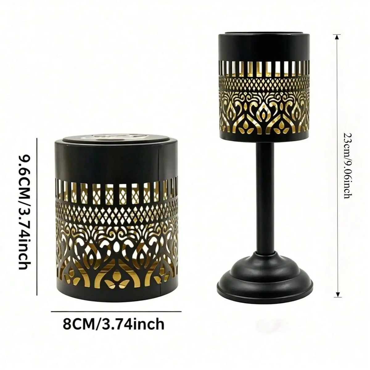 This Large LED Mandala Solar Outdoor Light Comes Portable Stand Emits Zpaxo
