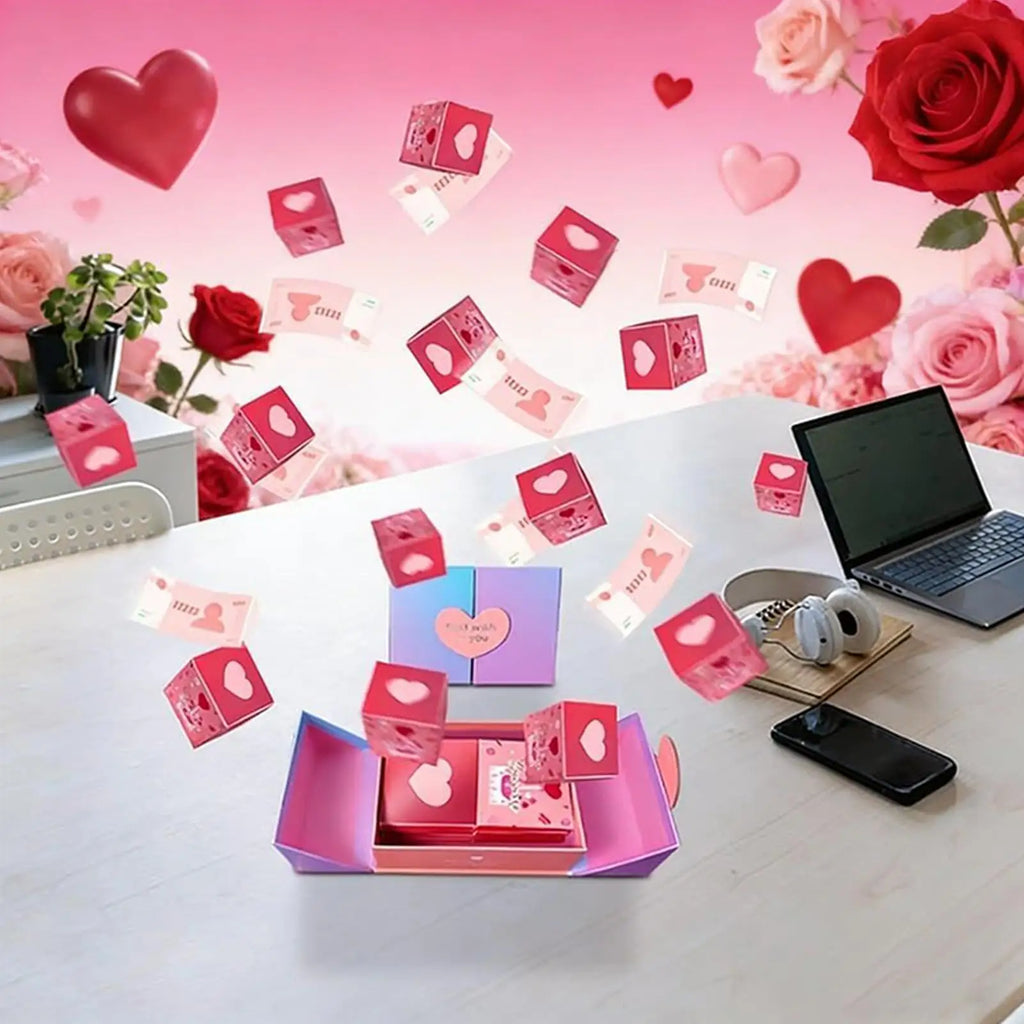 Valentines Bounce Box Confession Supplies Red Envelope Birthday Zpaxo