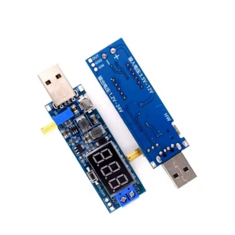 USB Voltage 5V Conversion Module 3W Adjustable Boost Buck DC Zpaxo