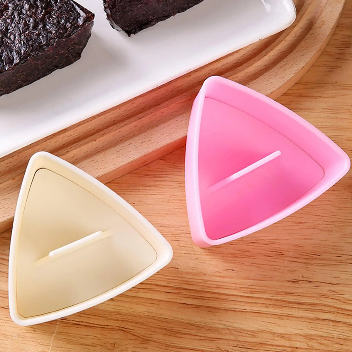 Rice Ball Mold Triangle Maker Onigiri Shaper Non-sticky Smooth Home Zpaxo