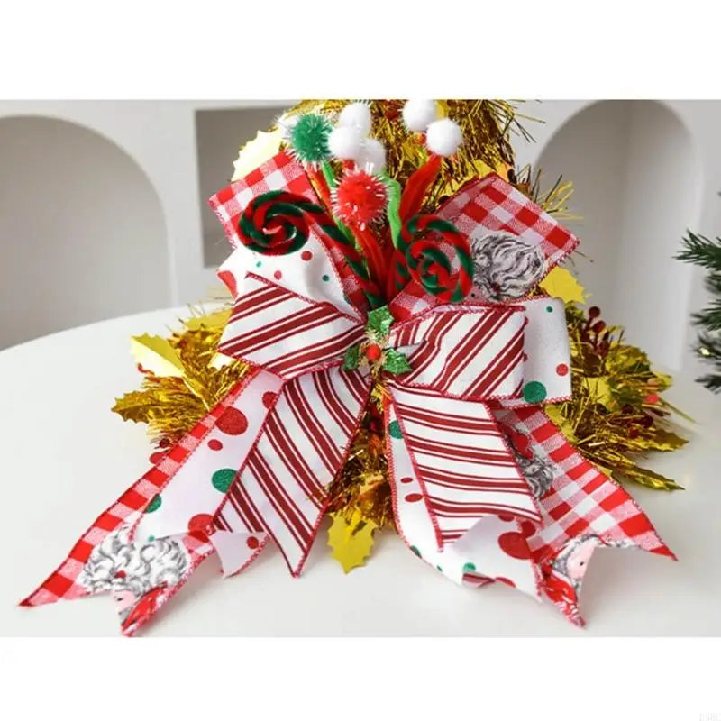 Festival Season Tree Toppers Santa Hat Ornament Multifunctional Zpaxo