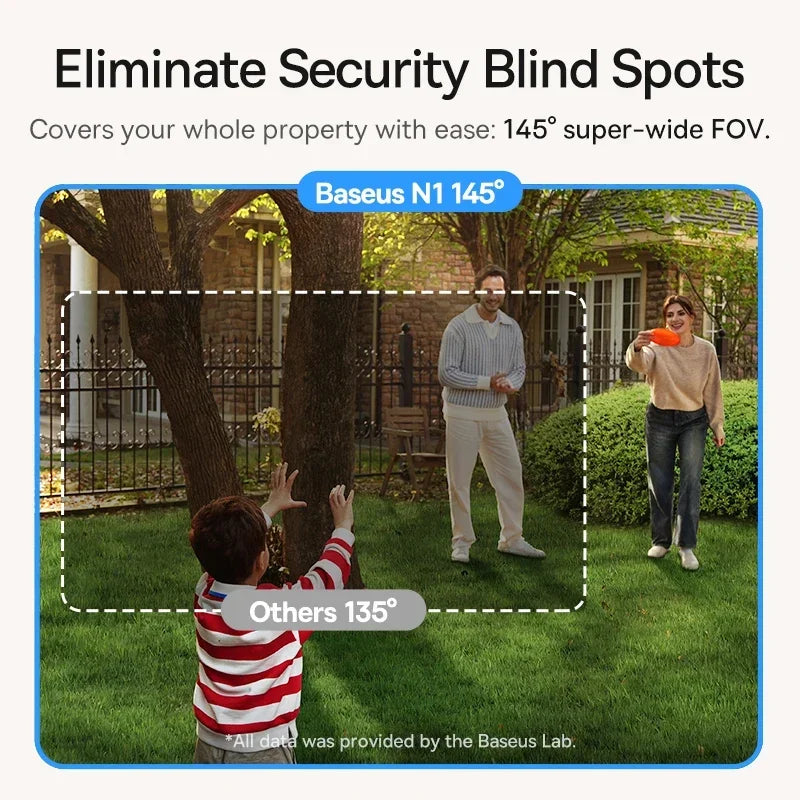 Baseus Security Protection Outdoor Camera N1 Series 2K 2-Cam Wireless Zpaxo