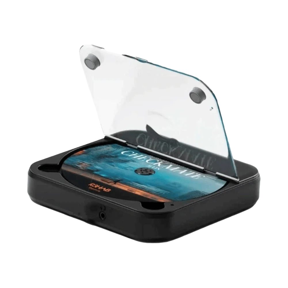 No Decoding Required Car Disc Player Universal USB Port External Zpaxo Black