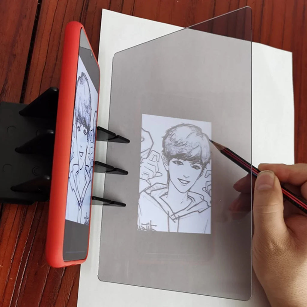 Optical Clear Drawing Board Portable Tracing Image Draw Projector Zpaxo