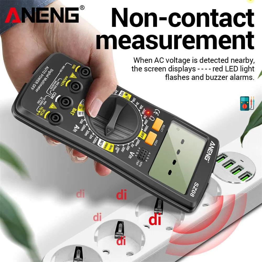 ANENG SZ08 Digital Storage Professional Meter Auto Handhold Testers Zpaxo