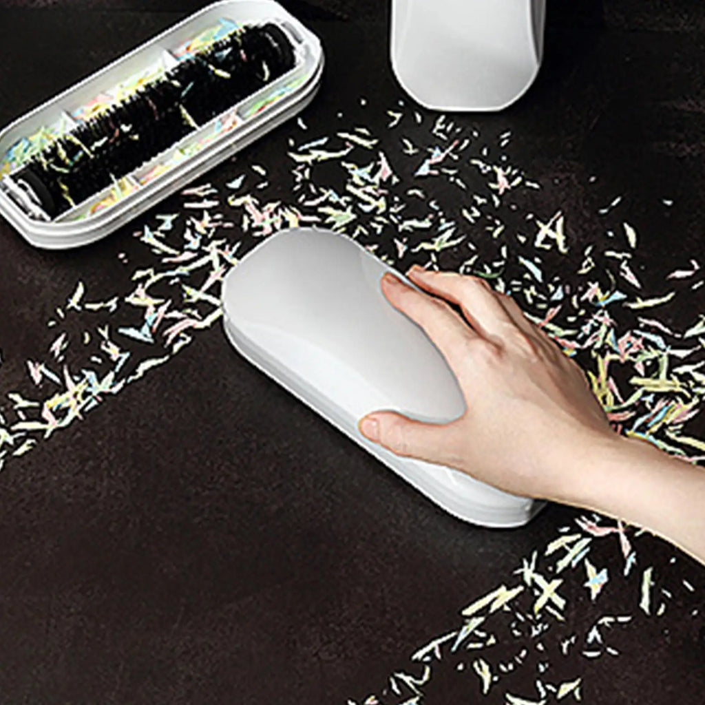 Table Crumber Hand Cleaning Brush Soft Bristles Portable Desktop Zpaxo