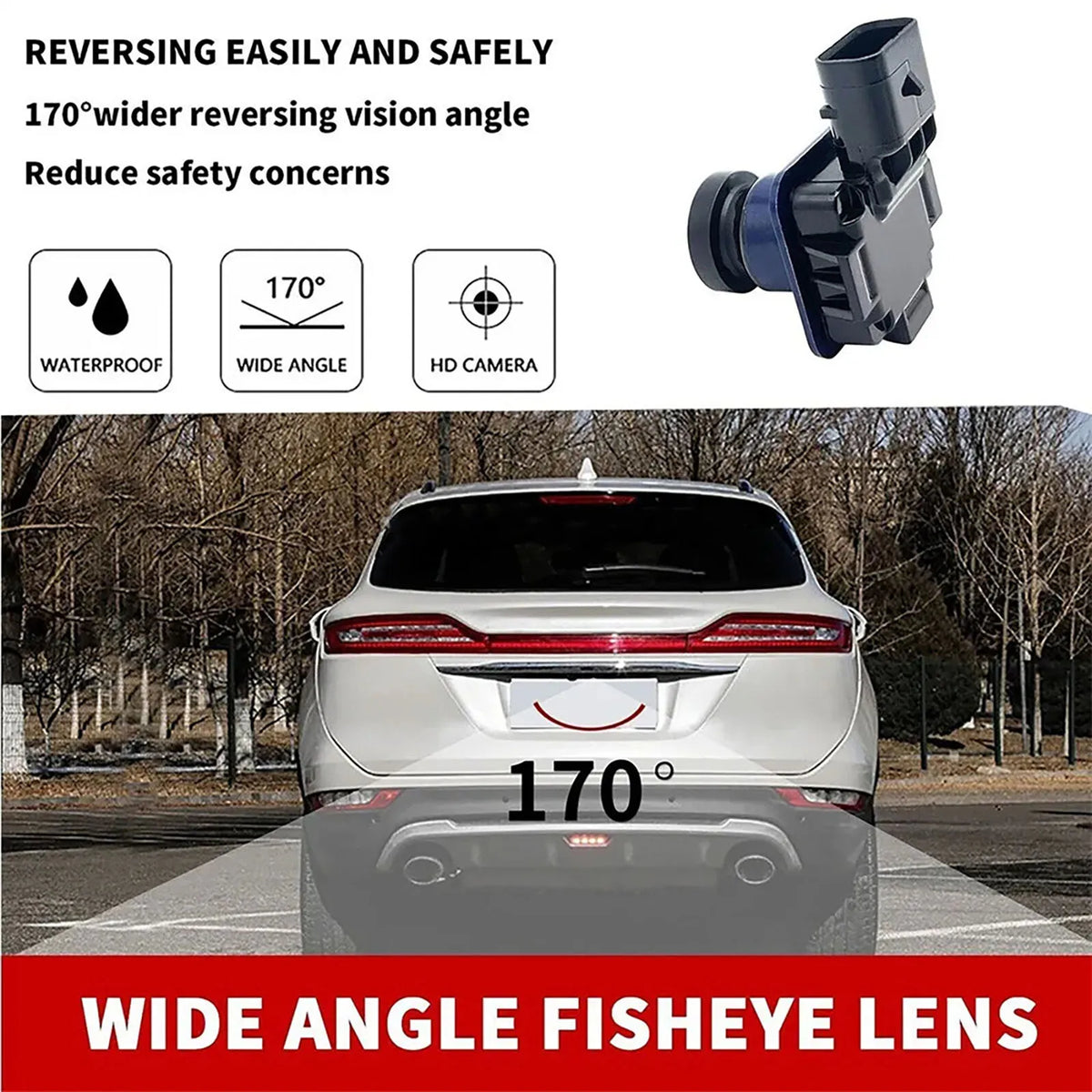 Vehicle Rear View Backup Parking Camera EB5Z-19G490-A Ford Explorer Zpaxo