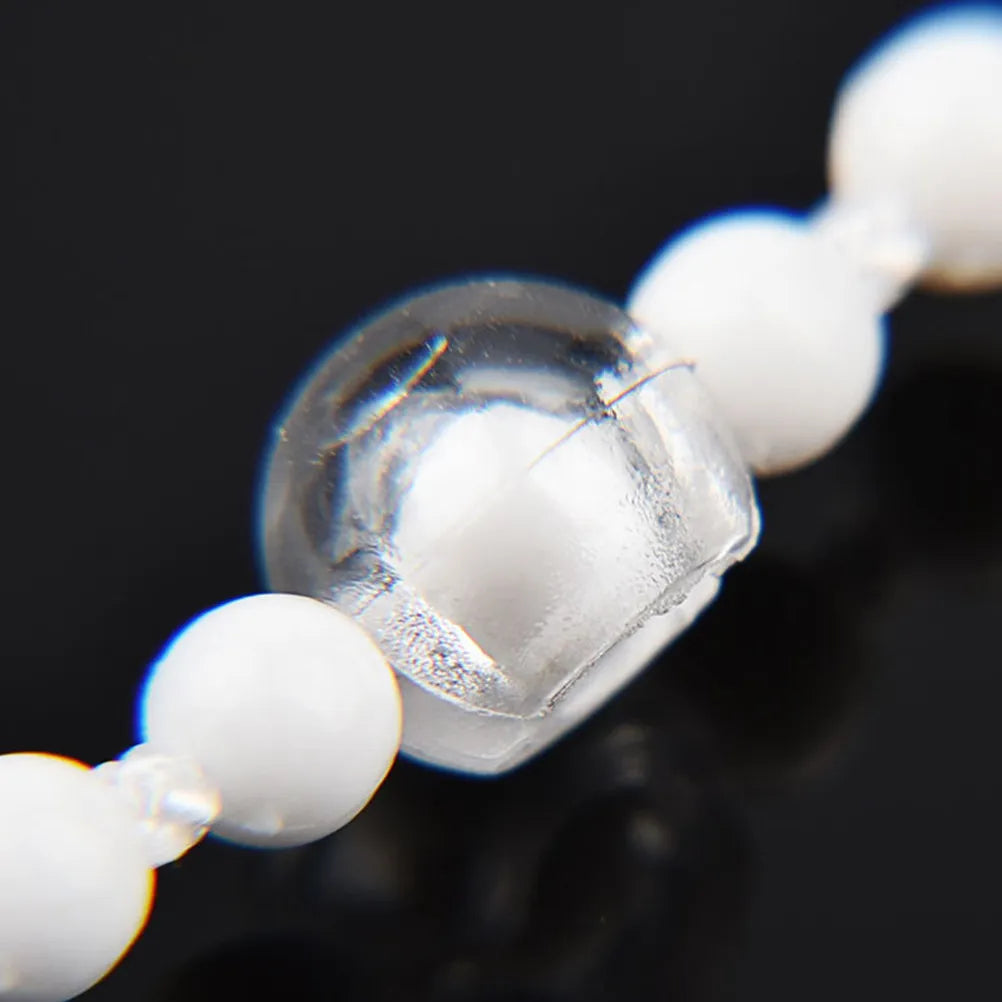 Transparent Beads Chain Stop Clear Vertical Blind Accessories Roller Zpaxo