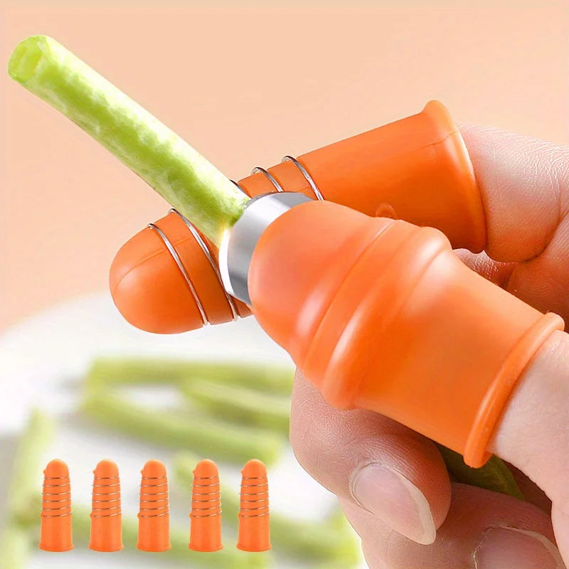 Thumb Knife Vegetable Picker Pick Tea Vegetables Sichuan Pepper Zpaxo WOMEN-6PCS