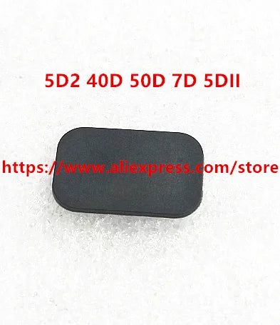 Button Trim CANON EOS 5D2 40D 50D 7D 5DII USB Rubber Zpaxo 50PCS