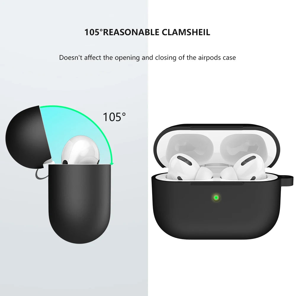 Silicone Earphones Cover Air Pods Bluetooth Headset Protective Case Zpaxo