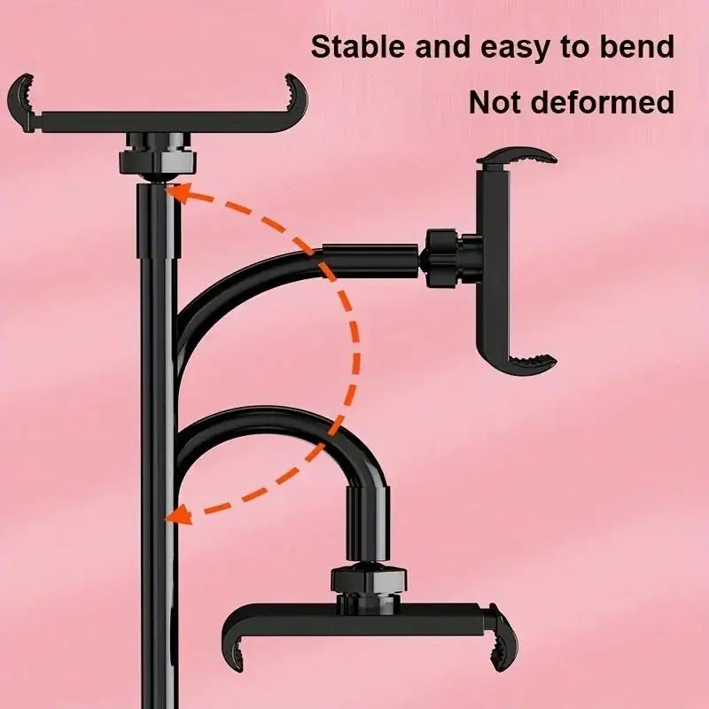 Tablet Holder Stand Holder With Grip Flexible Long Arm Gooseneck Tablet Lazy Bracket Bed Mount Clamp For iPad iPhone Accessories Zpaxo