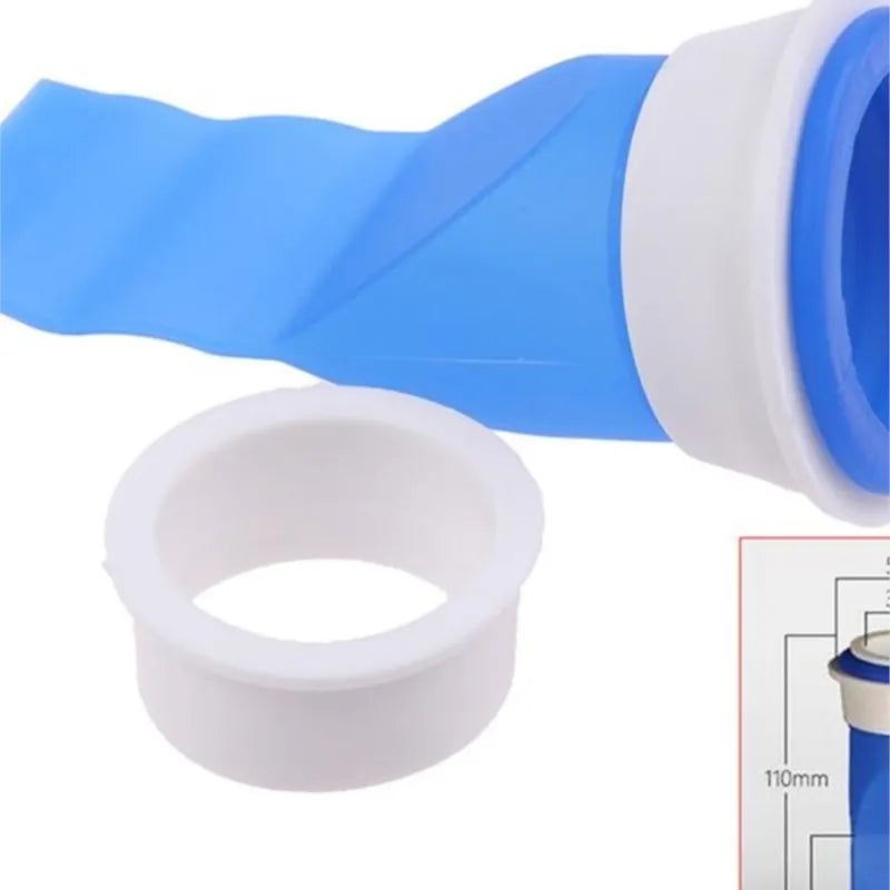 Silicone Drain Backflow Preventer ABS One Way Valve Pipes Tubes Zpaxo