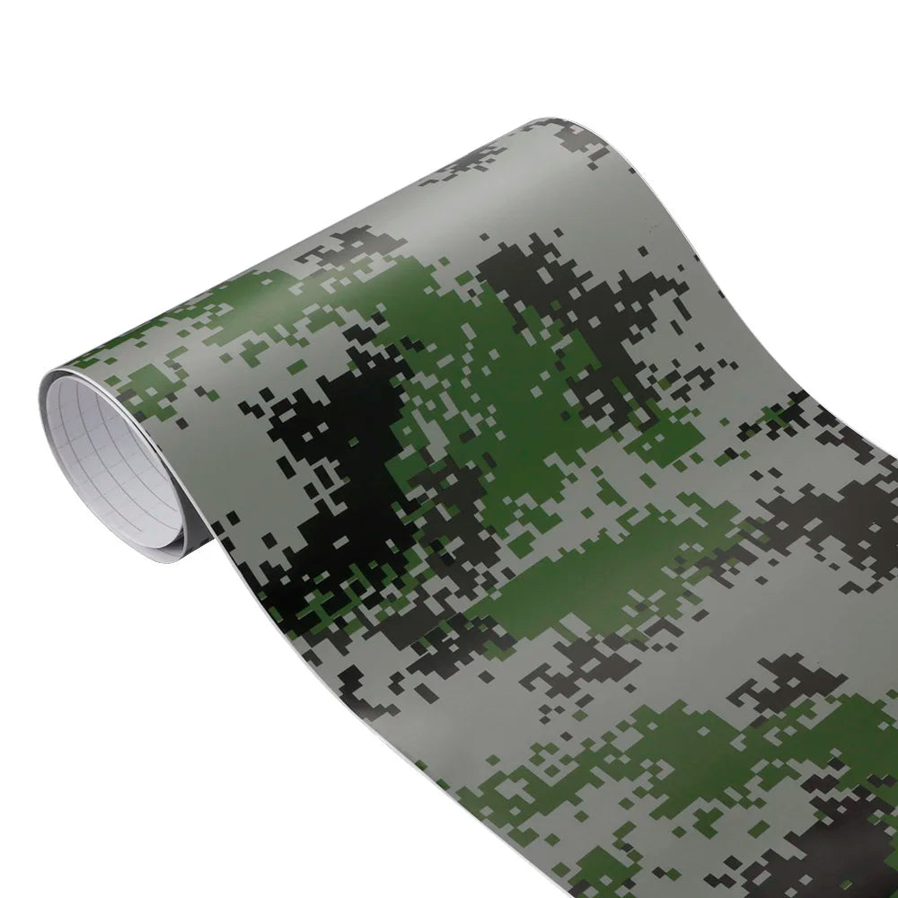 Woodland Vinyl PVC Digital Motorcycle Car Sticker Wrap Film Desert Zpaxo I